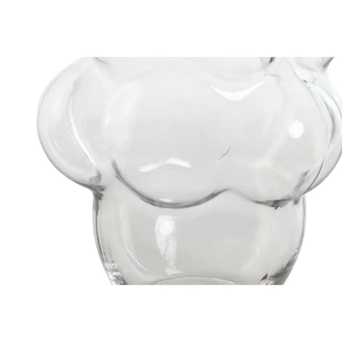 Vase Home ESPRIT Transparent Crystal 19 x 19 x 24 cm - Декорация и Осветление<<<Дом Градина<<<BigBuy&&&Украса за