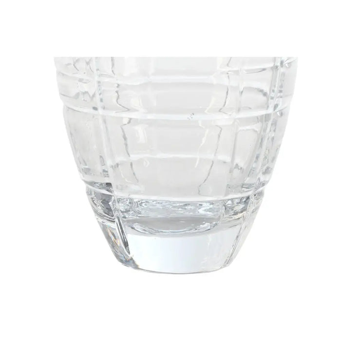 Vase Home ESPRIT Transparent Crystal Modern 11,5 X 11,5 X 28 CM - Декорация и Осветление<<<Дом