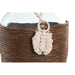Vase Home ESPRIT Transparent Dark brown Crystal Natural Colonial 26 x 26 x 39 cm - Декорация и Осветление<<<Дом