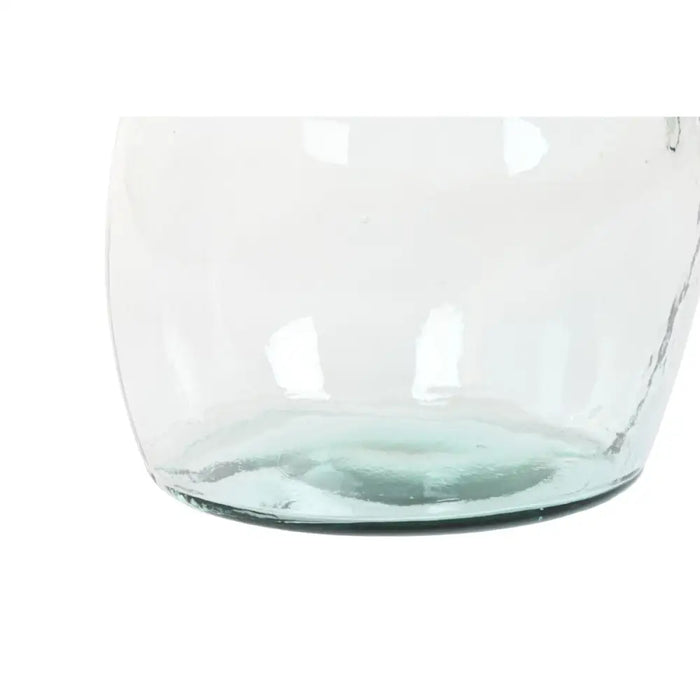 Vase Home ESPRIT Transparent Recycled glass 34 x 34 x 73 cm - Декорация и Осветление<<<Дом Градина<<<BigBuy&&&Украса за