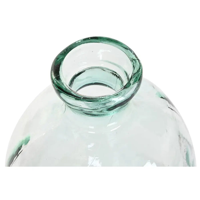 Vase Home ESPRIT Transparent Recycled glass 34 x 34 x 73 cm - Декорация и Осветление<<<Дом Градина<<<BigBuy&&&Украса за