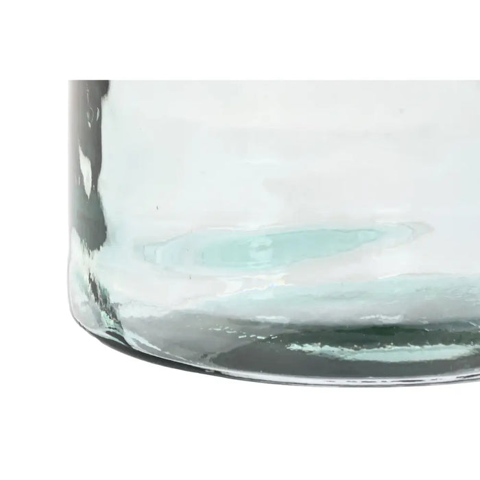 Vase Home ESPRIT Transparent Rushes Recycled glass Natural 35 x 35 x 45 cm - Декорация и Осветление<<<Дом