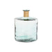 Vase Home ESPRIT Transparent Rushes Recycled glass Natural 35 x 35 x 45 cm - Декорация и Осветление<<<Дом