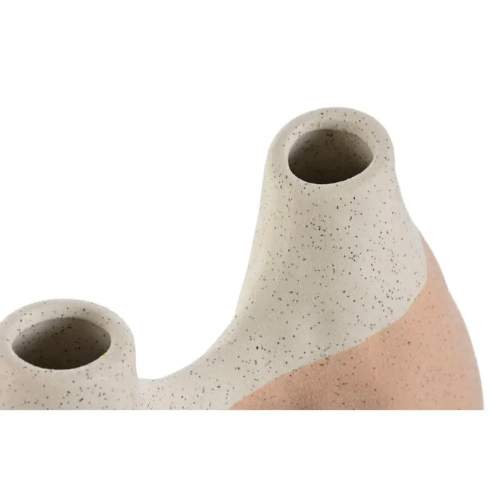 Vase Home ESPRIT Tricolour Ceramic Abstract 24 x 11 x 21 cm - Декорация и Осветление<<<Дом Градина<<<BigBuy&&&Украса за