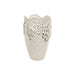 Vase Home ESPRIT White Ceramic Leaf of a plant 23 x 23 x 36 cm - Декорация и Осветление<<<Дом Градина<<<BigBuy&&&Украса