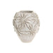 Vase Home ESPRIT White Ceramic Traditional style Leaf of a plant 22 x 22 x 25 cm - Декорация и Осветление<<<Дом