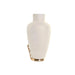 Vase Home ESPRIT White Golden Aluminium Modern 16 x 16 x 31 cm - Декорация и Осветление<<<Дом Градина<<<BigBuy&&&Украса