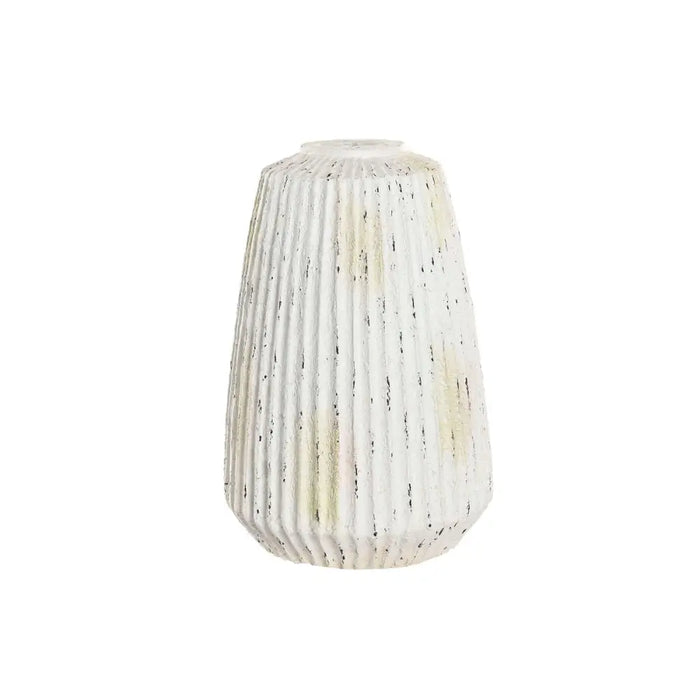 Vase Home ESPRIT White Magnesium 28 x 28 x 41 cm - Декорация и Осветление<<<Дом Градина<<<BigBuy&&&Украса за средата на