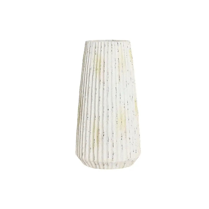 Vase Home ESPRIT White Magnesium 28 x 28 x 53 cm - Декорация и Осветление<<<Дом Градина<<<BigBuy&&&Украса за средата на