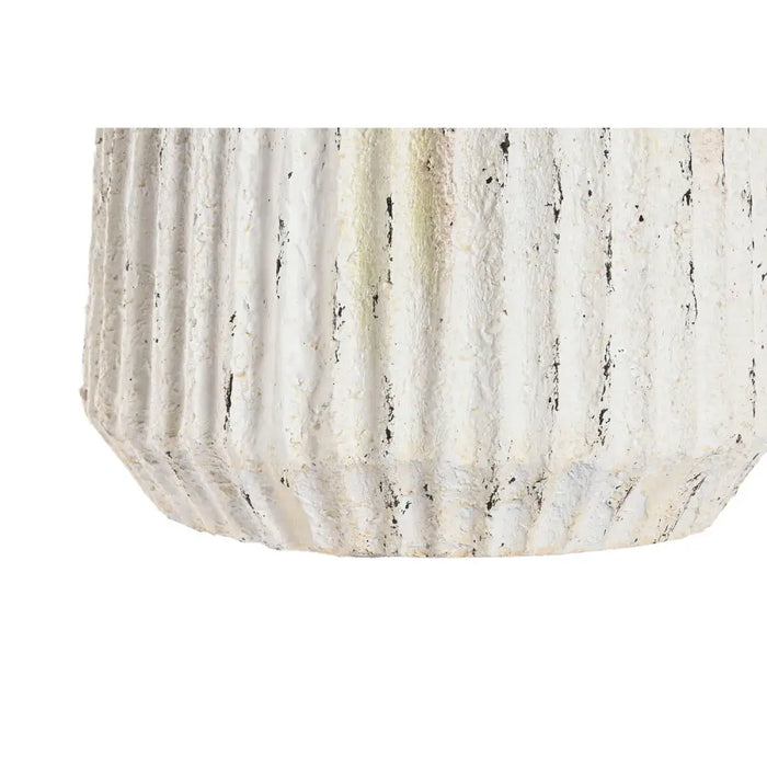 Vase Home ESPRIT White Magnesium 28 x 28 x 53 cm - Декорация и Осветление<<<Дом Градина<<<BigBuy&&&Украса за средата на