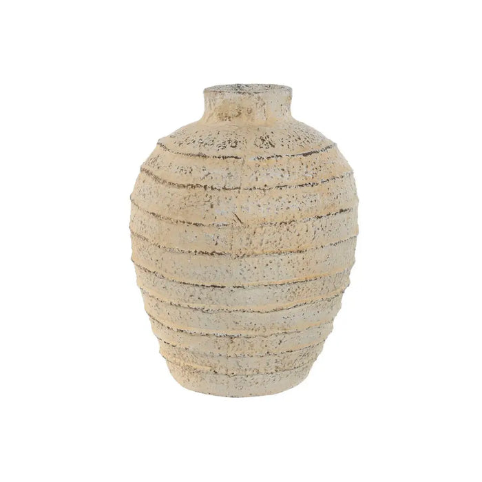 Vase Home ESPRIT White Magnesium 32 x 32 x 41 cm - Украса за средата на масата и вази<<<Декорация и Осветление<<<Дом