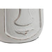Vase Home ESPRIT White Mango wood Modern Face 15 x 15 x 30 cm - Декорация и Осветление<<<Дом Градина<<<BigBuy&&&Украса