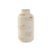 Vase Home ESPRIT White Metal 15 x 15 x 28 cm - Декорация и Осветление<<<Дом Градина<<<BigBuy&&&Украса за средата на