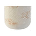 Vase Home ESPRIT White Metal 15 x 15 x 28 cm - Декорация и Осветление<<<Дом Градина<<<BigBuy&&&Украса за средата на