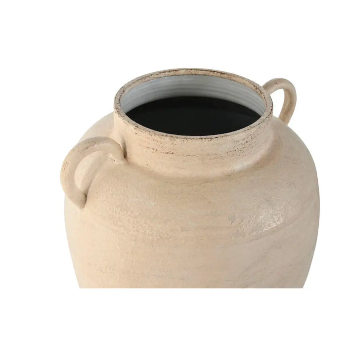 Vase Home ESPRIT White Metal Traditional 27 x 27 x 37 cm - Украса за средата на масата и вази<<<Декорация и