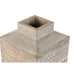 Vase Home ESPRIT White Natural Mango wood Colonial 18 x 18 x 30,5 cm - Декорация и Осветление<<<Дом