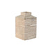 Vase Home ESPRIT White Natural Mango wood Colonial 18 x 18 x 30,5 cm - Декорация и Осветление<<<Дом