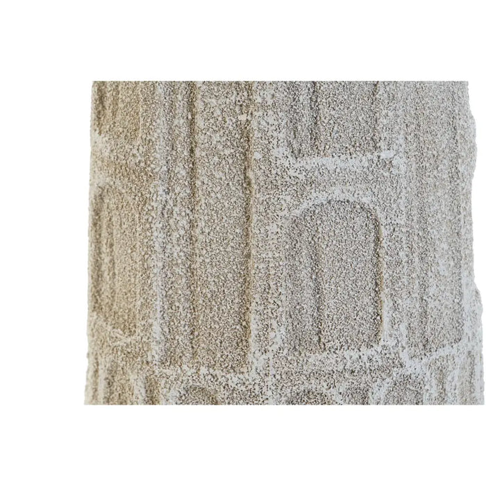 Vase Home ESPRIT White Resin 15 x 15 x 41 cm - Декорация и Осветление<<<Дом Градина<<<BigBuy&&&Украса за средата на