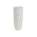 Vase Home ESPRIT White Stoneware Mediterranean 16,5 x 16,5 x 38,5 cm - Декорация и Осветление<<<Дом