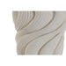 Vase Home ESPRIT White Stoneware Modern 14 x 14 x 19 cm - Декорация и Осветление<<<Дом Градина<<<BigBuy&&&Украса за