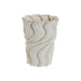 Vase Home ESPRIT White Stoneware Modern 14 x 14 x 19 cm - Декорация и Осветление<<<Дом Градина<<<BigBuy&&&Украса за