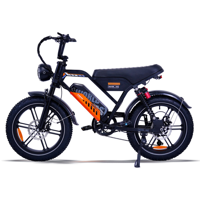 Electric bicycle VASTER A50 250 W, UP TO 25 KM/H, MILEAGE UP TO 70 KM, 20.00 "