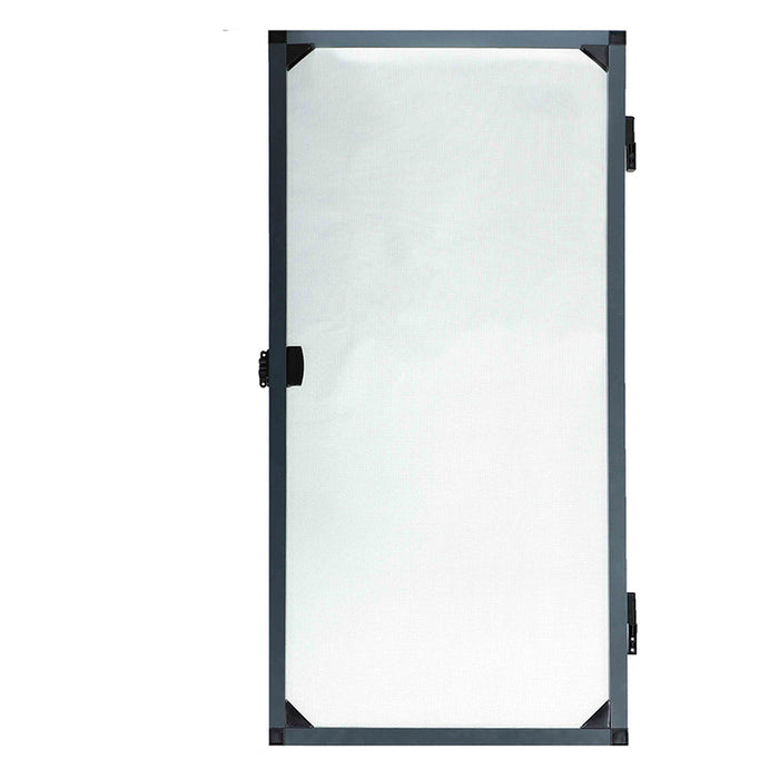 WINDOW MOSQUITO SCREEN KIT UP TO 200X100CM ANTHRACITE VEKTOR NEW LINE