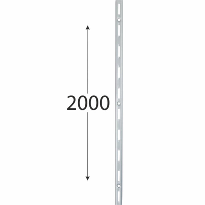 SINGLE RAIL 2000MM GRAY