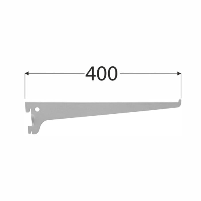 SINGLE BRACKET 400MM GRAY