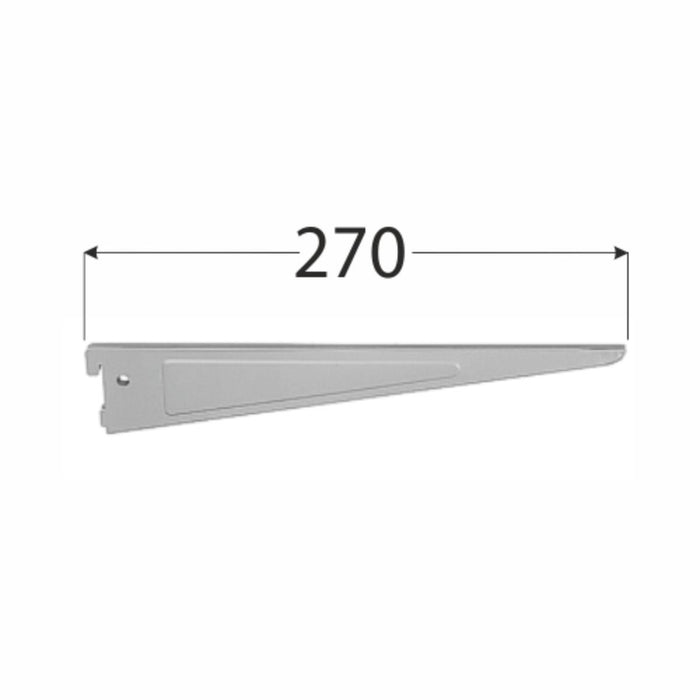 DOUBLE BRACKET 270MM GRAY