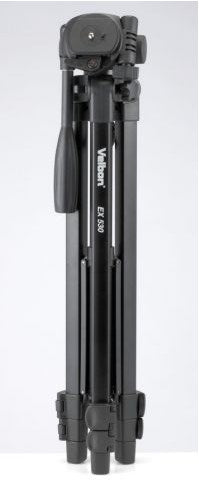 Velbon EX-530 tripod Digital/film cameras 3 leg(s) Black