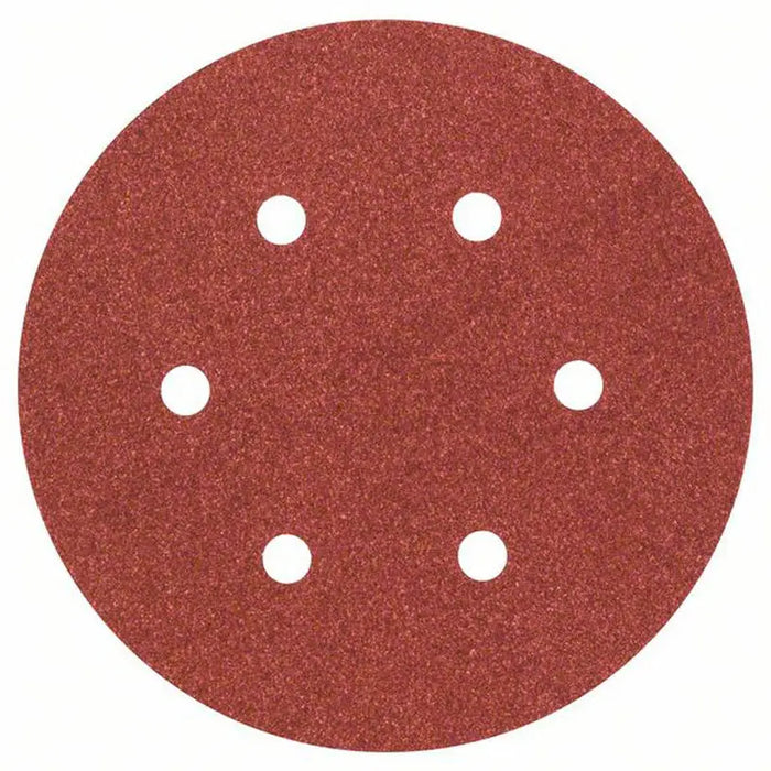 VELCRO PAD FOR ECCENTRIC GRINDER 5 PCS. BOSCH - Шкурки за машинно шлайфане<<<Консумативи за