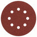 VELCRO PAD FOR ECCENTRIC GRINDER 5 PCS. BOSCH - Шкурки за машинно шлайфане<<<Консумативи за