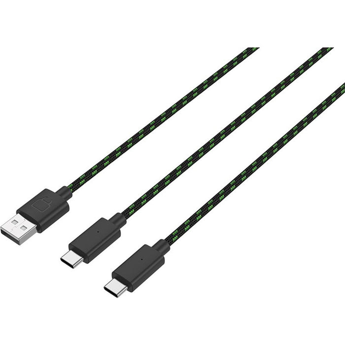 Set of Two High Capacity (1100mAh) Rechargeable Batteries for Xbox Series X/S Venom, White VS2874