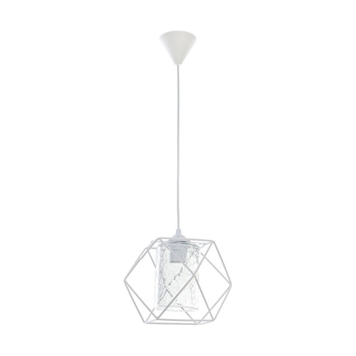 PENDANT E27 WHITE VENON BREEZE