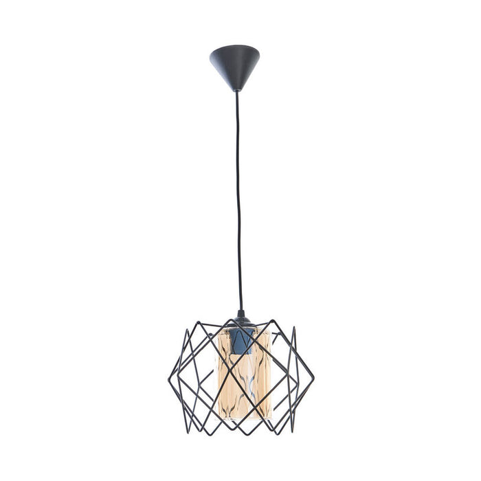PENDANT E27 BLACK VENON HOME