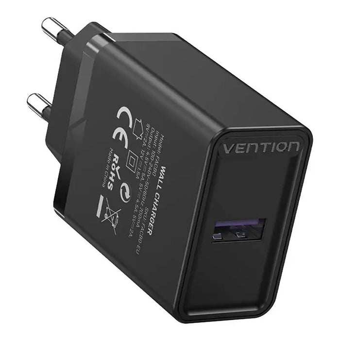 Vention FACB0-EU USB Charger 22.5W (black) - mains chargers<<<Chargers<<<GSM Accessories<<<InnproXML