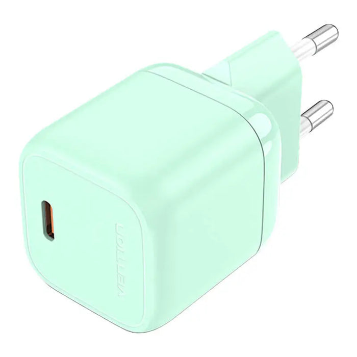 Vention FAKG0-EU USB-C GaN 30W power charger (green) - mains chargers<<<Chargers<<<GSM Accessories<<<InnproXML&&&Power