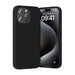 Vention KUFB0-30 Silicone Case for iPhone 15 Pro (black) - Protective cases for smartphones<<<Cases<<<GSM