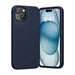Vention KUFL0-10 Silicone Case for iPhone 15 (blue) - Protective cases for smartphones<<<Cases<<<GSM