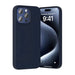 Vention KUFL0-30 Silicone Case for iPhone 15 Pro (blue) - Protective cases for smartphones<<<Cases<<<GSM