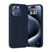 Vention KUFL0-40 Silicone Case for iPhone 15 Pro Max (blue) - Protective cases for smartphones<<<Cases<<<GSM