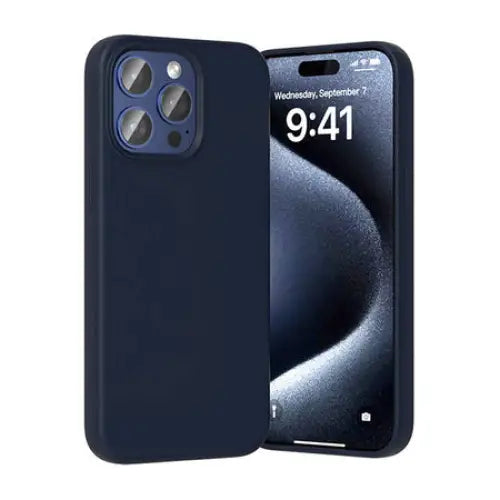Vention KUFL0-40 Silicone Case for iPhone 15 Pro Max (blue) - Protective cases for smartphones<<<Cases<<<GSM