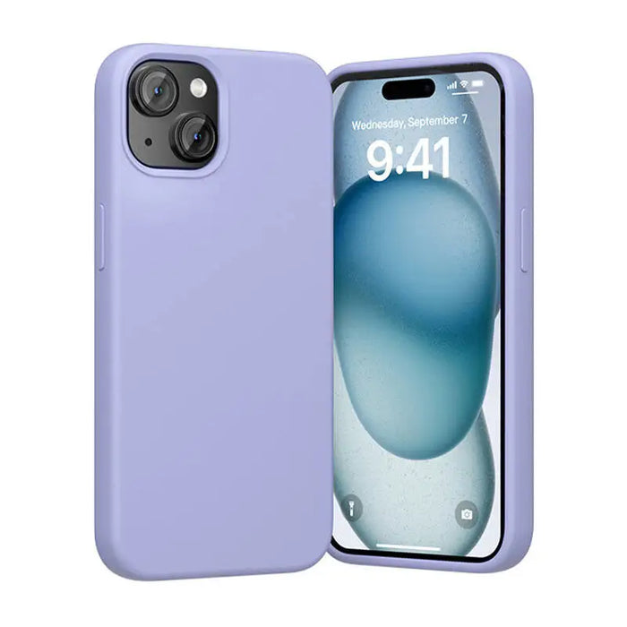 Vention KUFV0-20 Silicone Case for iPhone 15 Plus (purple) - Protective cases for smartphones<<<Cases<<<GSM