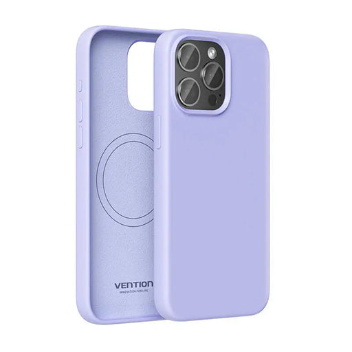 Vention KUFV0-40 Silicone Case for iPhone 15 Pro Max (purple) - Protective cases for smartphones<<<Cases<<<GSM