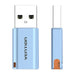 Vention USB adapter CUAH0 USB-A 3.1 male to USB-C female (gray) - Adapters connectors and converters<<<IT
