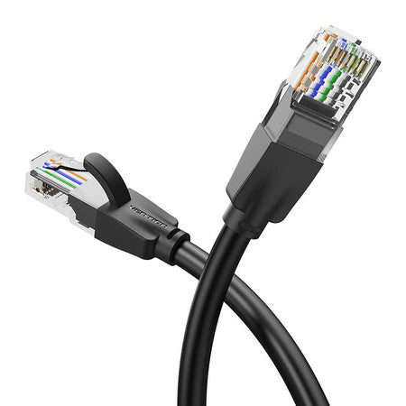 Network Cable UTP CAT6 Vention IBEBJ RJ45 Ethernet 1000Mbps 5m (black)