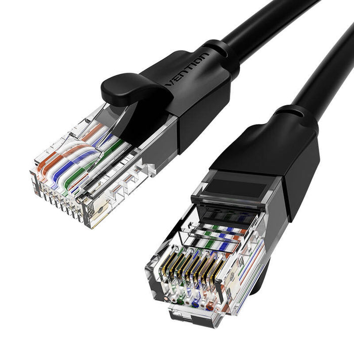 Network Cable UTP CAT6 Vention IBEBJ RJ45 Ethernet 1000Mbps 5m (black)