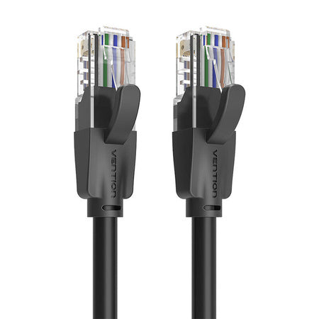 Network Cable UTP CAT6 Vention IBEBJ RJ45 Ethernet 1000Mbps 5m (black)