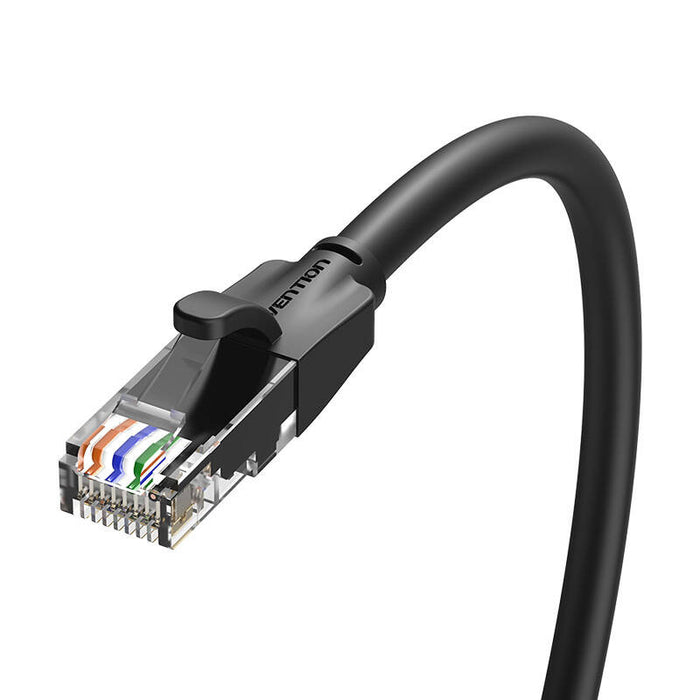 Network Cable UTP CAT6 Vention IBEBJ RJ45 Ethernet 1000Mbps 5m (black)